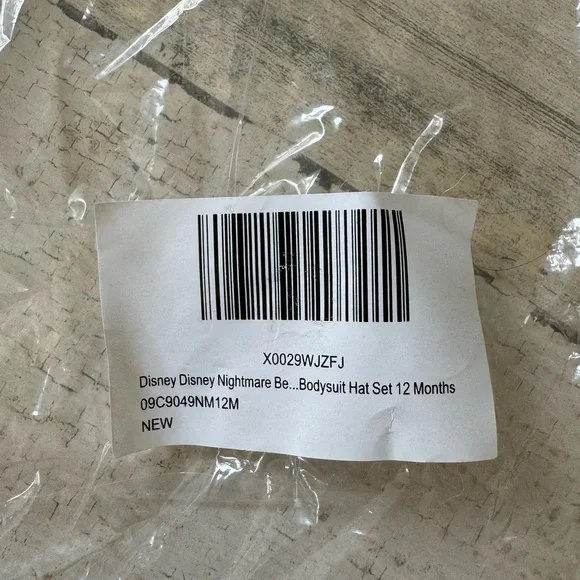 🍁 NEW Disney Nightmare Before Christmas Jack Skellington Baby Cosplay Bodysuit - Picture 10 of 11